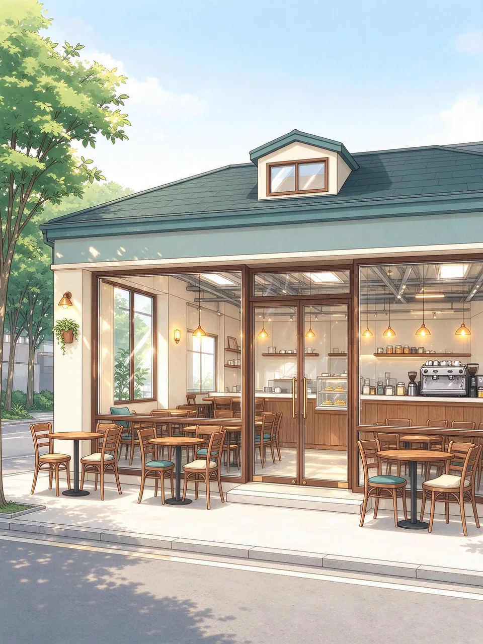 The Parkston Cafe stands at the town's heart, its front windows opening onto a familiar, welcoming interior.